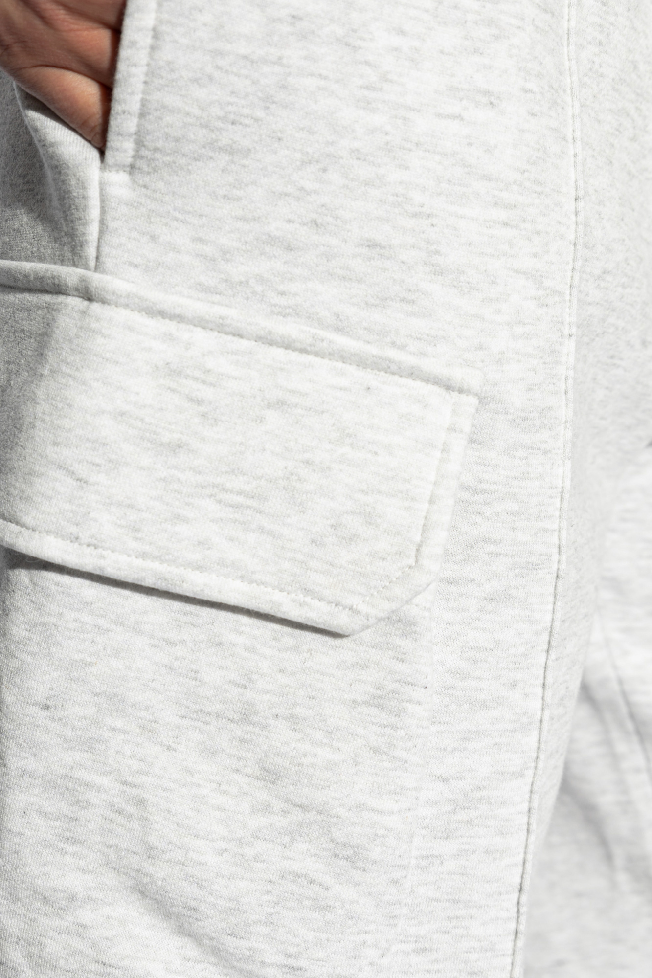 Grey Cargo-style sweatpants Versace - Vitkac AS